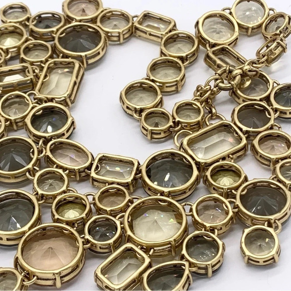 J. Crew Jeweled Waterfall Necklace - Picture 4 of 4